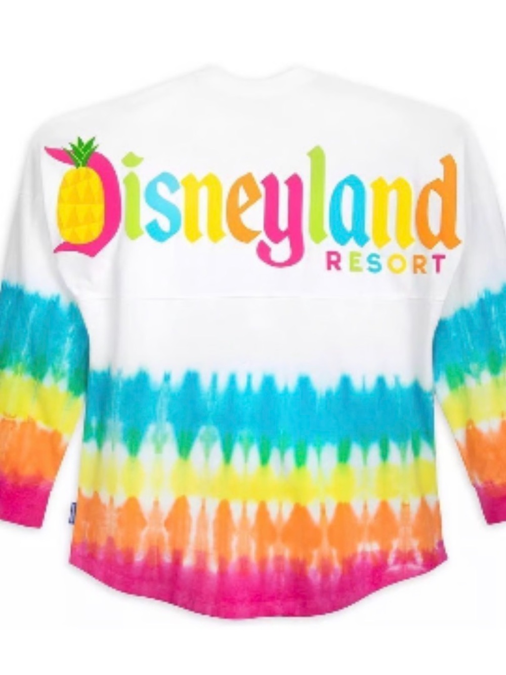 Disneyland Resort Adult Small Tie-Dye Long Sleeve Spirit Jersey